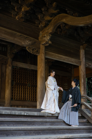 diar wedding _【鎌倉寺院】和装ロケーション