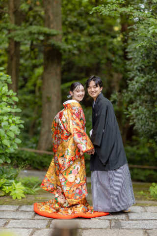diar wedding_【鎌倉寺院】和装