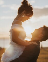 diar wedding　_【憧れ】夕陽ロケーション