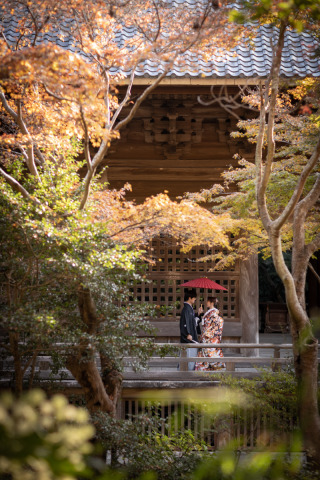 diar wedding _【鎌倉寺院】和装ロケーション