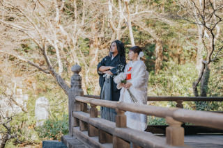 diar wedding _【鎌倉寺院】和装ロケーション