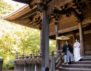 diar wedding　_【鎌倉寺院】和装ロケーション