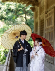 diar wedding　_【鎌倉寺院】和装ロケーション