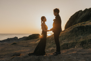 diar wedding _【憧れ】夕陽ロケーション