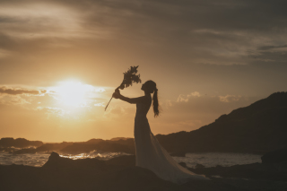 diar wedding _【憧れ】夕陽ロケーション
