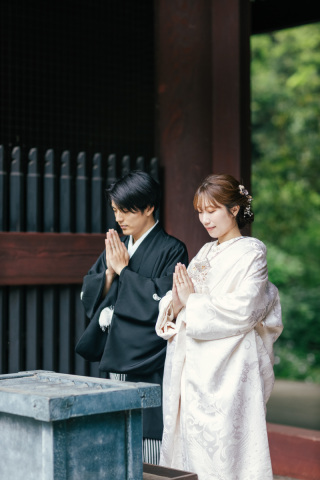 diar wedding　_【鎌倉寺院】和装ロケーション