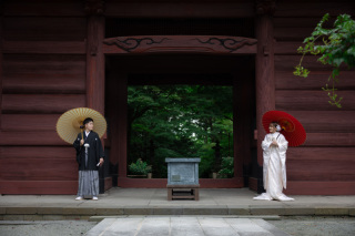 diar wedding　_【鎌倉寺院】和装ロケーション