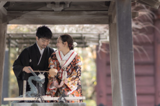 diar wedding _【鎌倉寺院】和装ロケーション