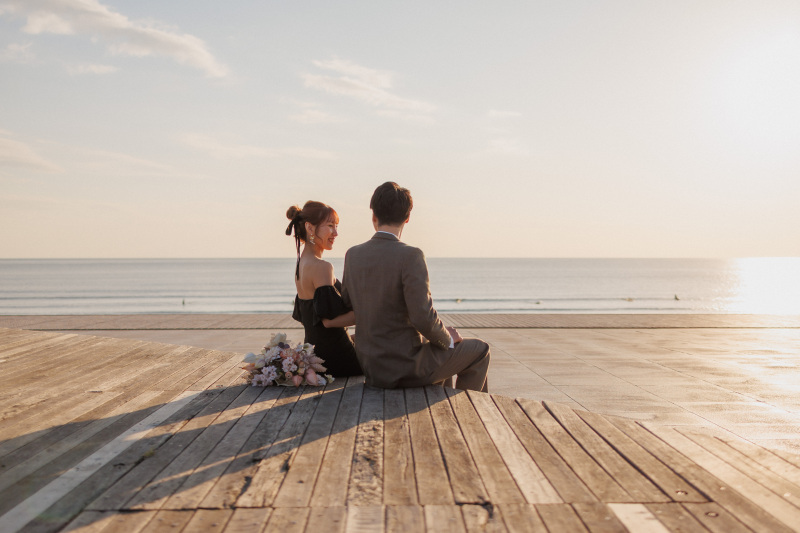 《その日の空気まで、写す》 センスが伝わる、フォトウェディング 【江ノ島海岸周辺で撮る湘南ビーチフォトウェディング】