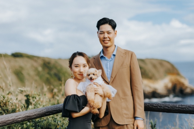 《ペットも一緒にフォトウェディング》*愛犬との時間も記念に* 【城ケ島や三浦エリア等の出張ロケーション撮影】