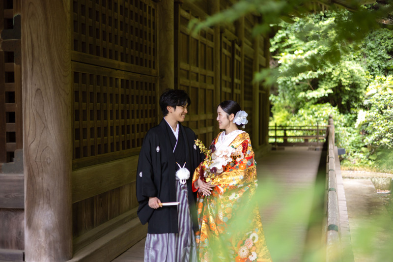 《和装+洋装》鎌倉和装 & 茅ヶ崎海岸で洋装｜写真データ・着付け・ヘアメイク・衣装全て込み