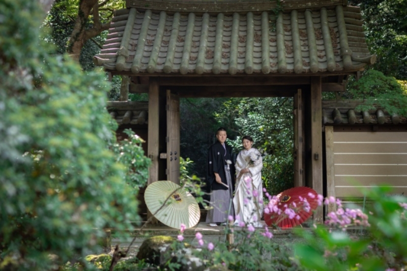 《鎌倉&times;和装&times;選べるロケ地》【妙本寺・瑞泉寺・海蔵寺からお好みの寺院にて撮影】その他寺院や街撮影等、お気軽にご相談下さい