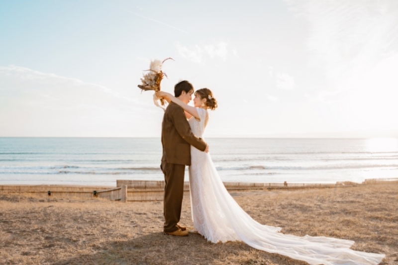 《写真と動画のセットプラン》*江ノ島の海辺でスチール＆前撮りムービー撮影* 【写真100カット＋映像データ＋DVD1枚納品】