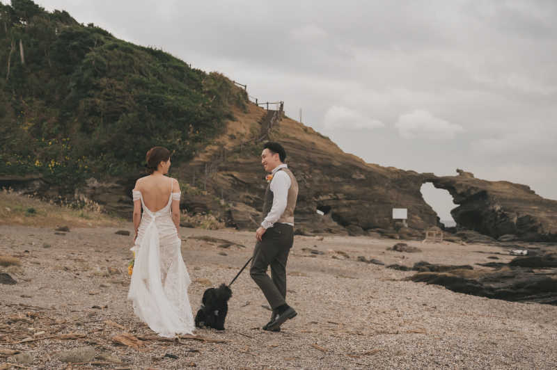 《ペットも一緒にフォトウェディング》*愛犬との時間も記念に* 【城ケ島や三浦エリア等の出張ロケーション撮影】