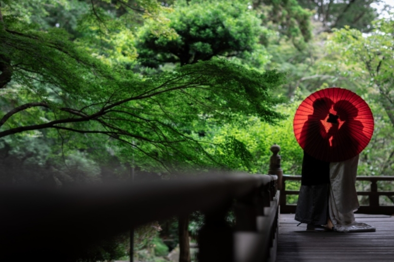 《鎌倉和装＋稲村ケ崎洋装》*和洋装撮影PLAN* 妙本寺での和装 ＋ 稲村ヶ崎での洋装撮影【納品データは和装ボリューム多め】