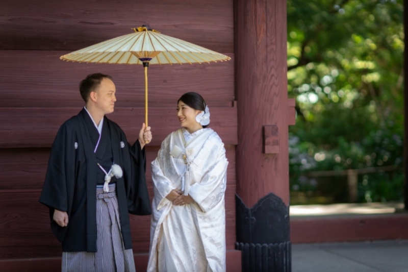 《写真と動画のセットプラン》*鎌倉寺院で前撮り＆オープニングムービー* 【写真データ約100カット＋映像データ＋DVD1枚】