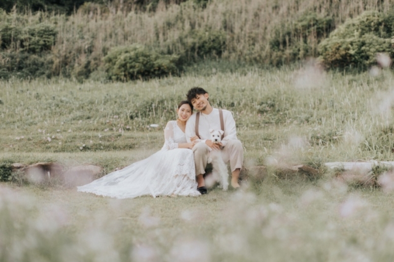 《ペットも一緒にフォトウェディング》*愛犬との時間も記念に* 【城ケ島や三浦エリア等の出張ロケーション撮影】