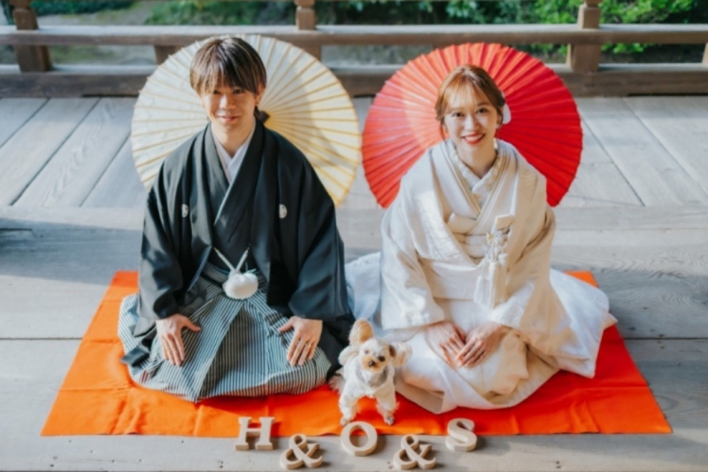 《鎌倉和装ファミリーフォトウェディング》*ご家族・ご友人もご一緒に*ワンちゃんも撮影同伴可能です