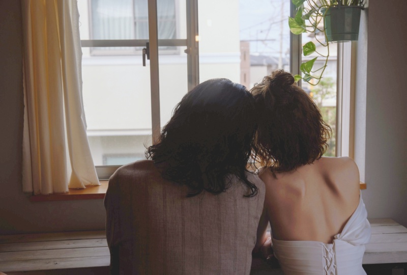 《韓国風フォト》 街撮りで自分たちらしく【片瀬江ノ島での街撮りフォトウェディング】