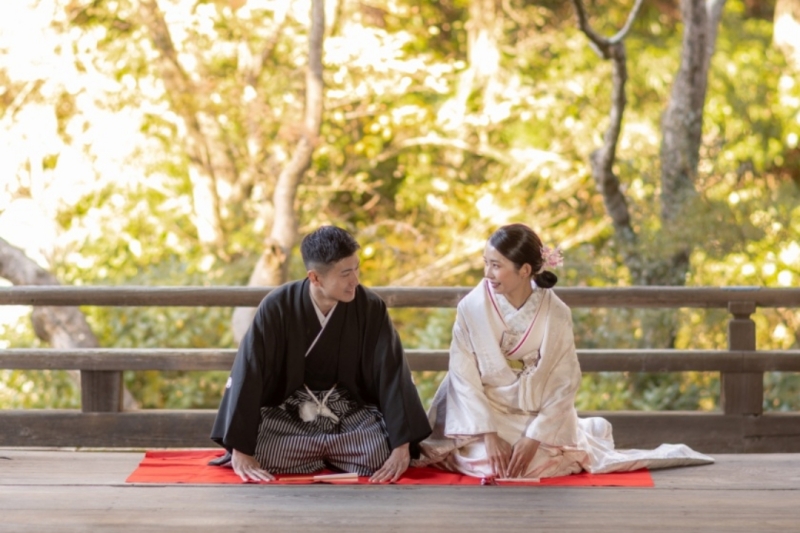 《鎌倉寺院で和装+茅ヶ崎の海で洋装》*和洋装撮影PLAN*鎌倉寺院和装& 洋装ビーチロケーション