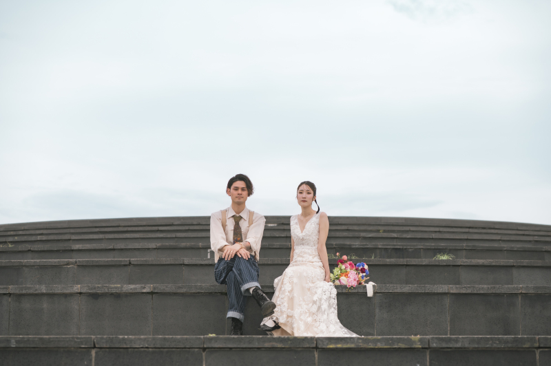 《その日の空気まで、写す》 センスが伝わる、フォトウェディング 【江ノ島海岸周辺で撮る湘南ビーチフォトウェディング】