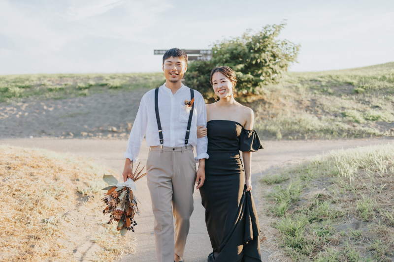 \\迷ったらこちら// 【湘南の海岸で撮るビーチフォトウェディング】 diarwedding1番人気 全て込のシンプルプラン