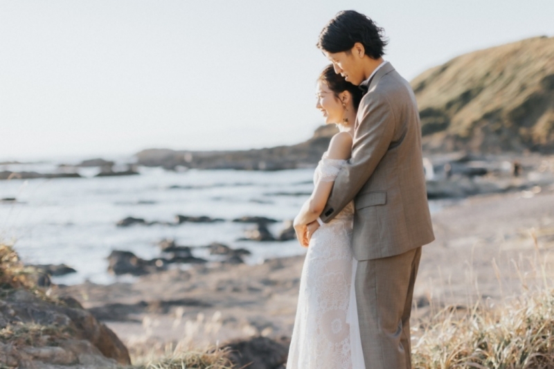 《自然に溶け込むような2人だけの世界観》お二人の思い出の地等ロケ地リクエストもOK【往復3時間圏内ロケ地】