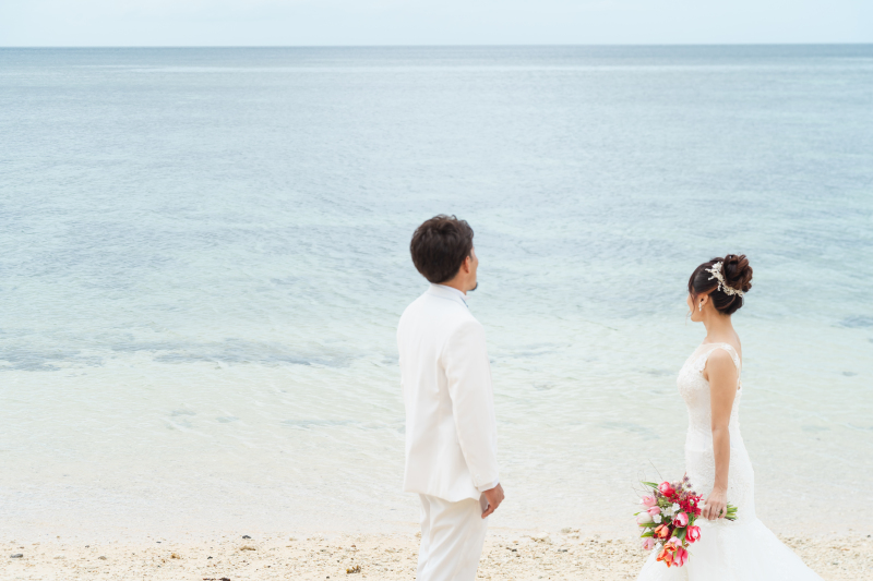 海をみながらお話タイム☆