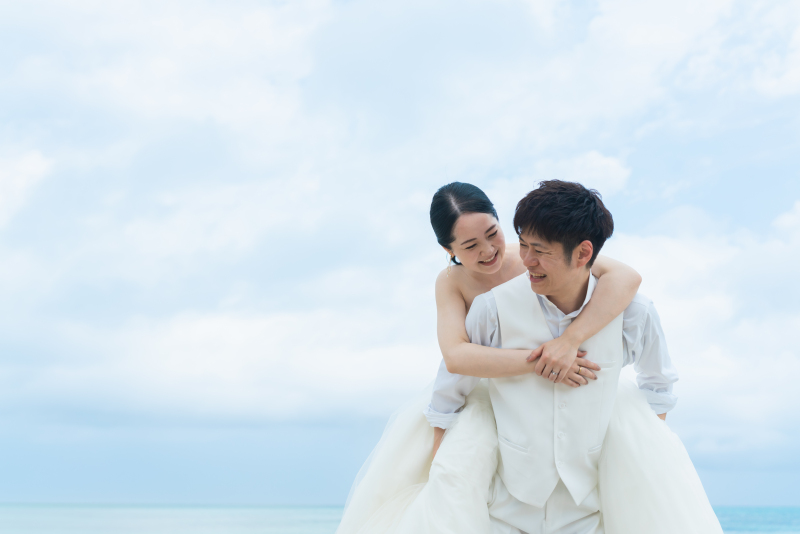 おんぶショット♡も可愛い1枚