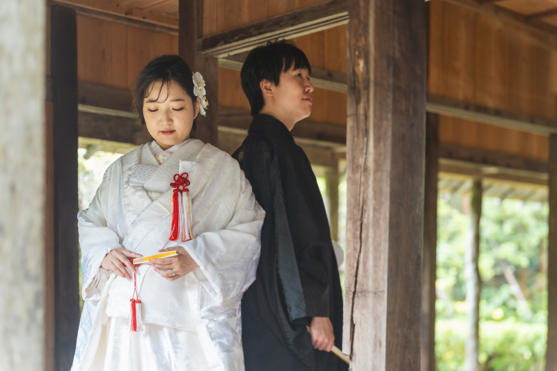 古民家での白無垢撮影☆