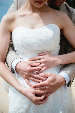 beachでマタニティPhoto♡