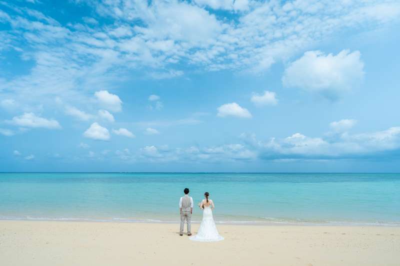 石垣島blueを見ながらのバックショットから！