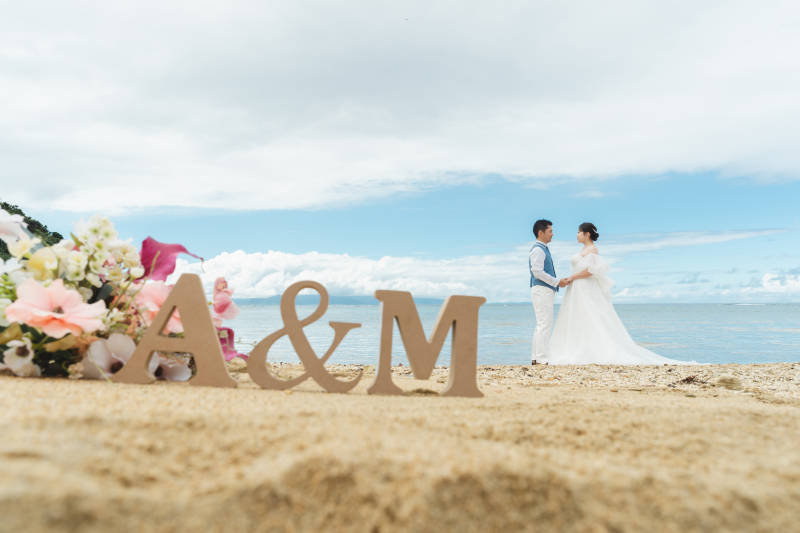 お二人のイニシャルとご一緒に