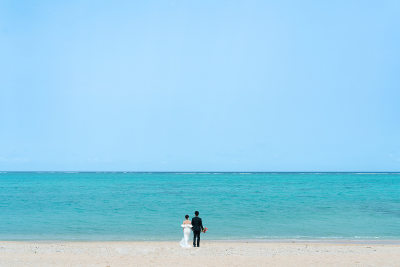 青い海!!に向かって・・