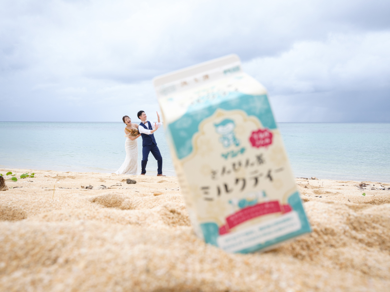 お二人のお持込み小物での1枚☆!