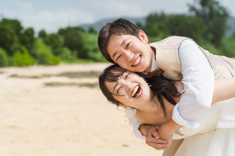 バックハグ？！おんぶ？！