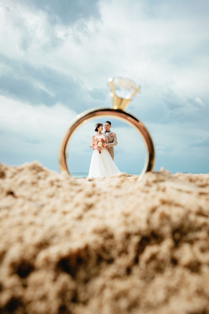 リングの中のお二人