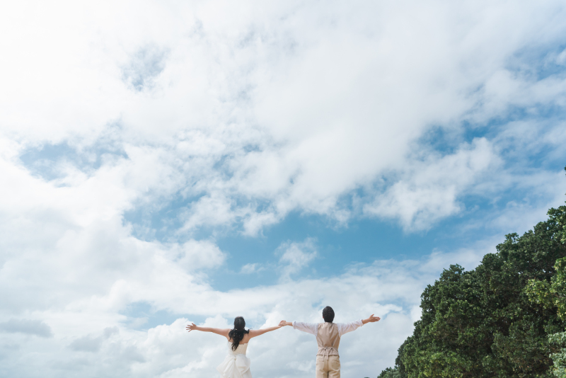 ラストは空にむかって！