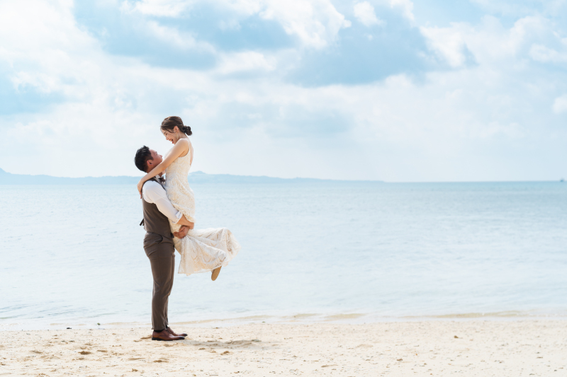 軽々と抱っこシーン