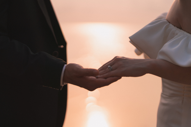 ラストはサンセットの見えるビーチへ