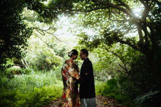 気品ある白無垢、色鮮やかな和装＆琉装も石垣島で叶う