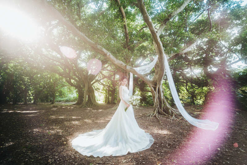セレモニー風Photoも叶う☆優しい木漏れ日のもと