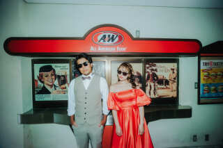 新婦ヘアチェンジ