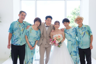 ゲスト様ヘアセット