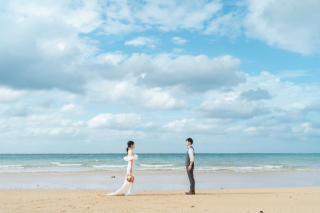 lilly wedding_ビーチ&グリーン