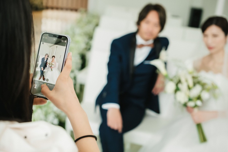 lilly wedding_家族・友人を撮影に呼べる