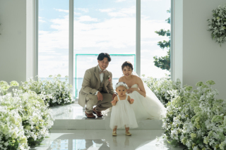 lilly wedding_チャペル＆ビーチフォト☆