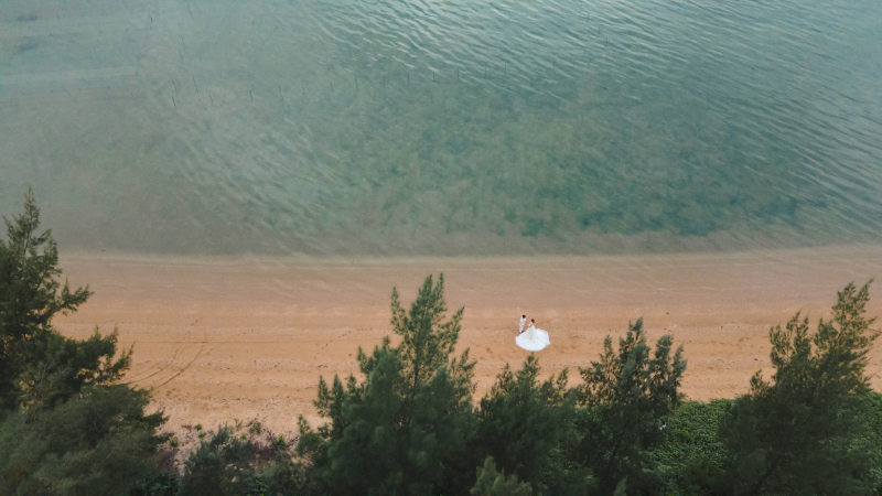 lilly wedding_ドローン撮影できる