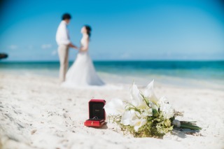 lilly wedding_ビーチ&グリーン