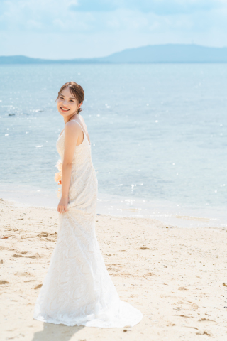 lilly wedding_ビーチフォト☆